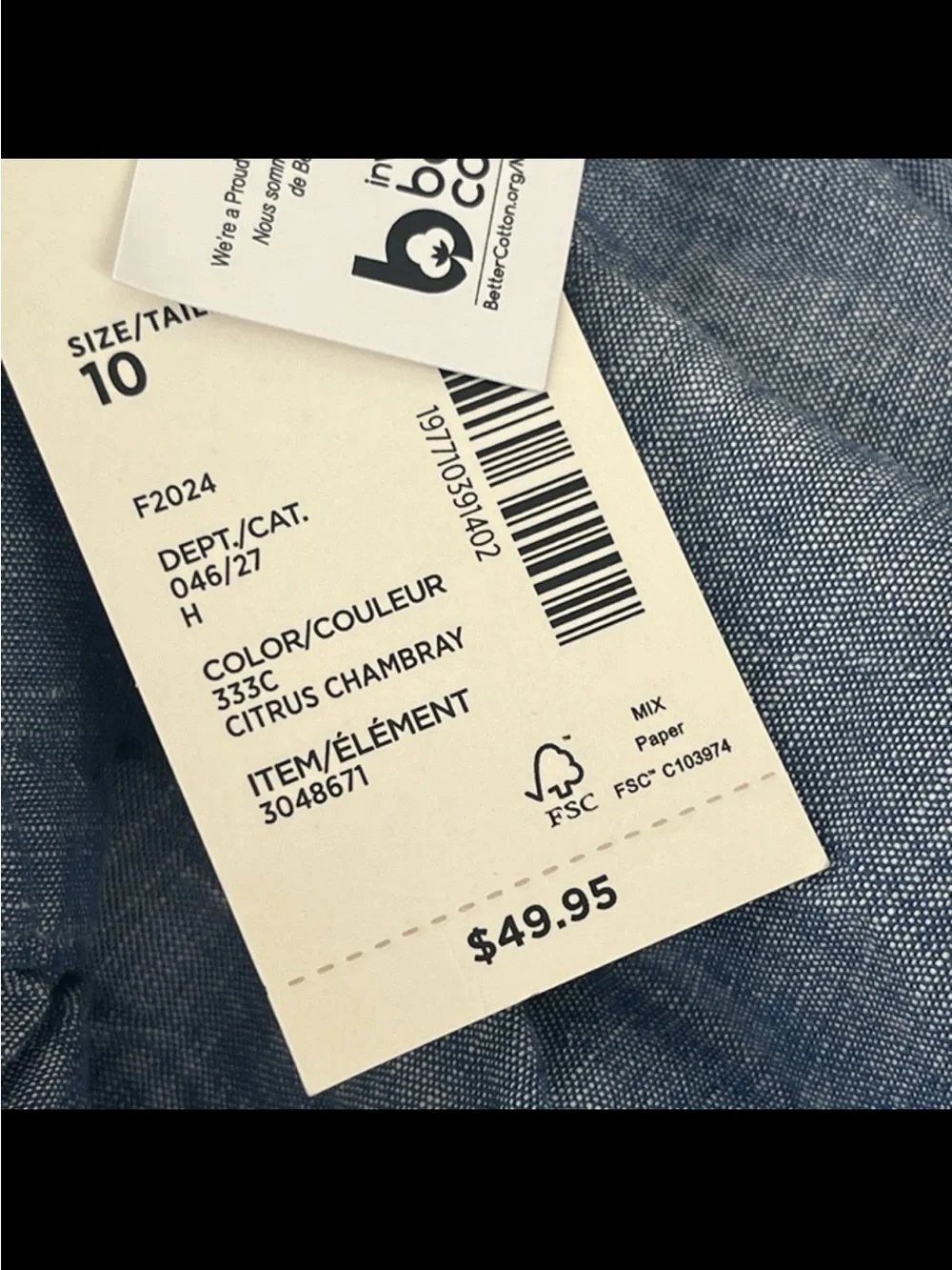 Gymboree Denim Back To School Dress